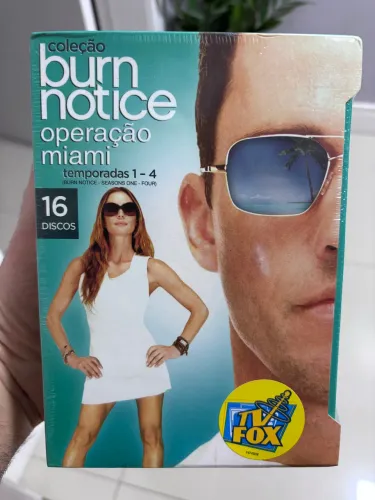 Burn Notice - Temporadas 1-4 - 16 Discos DVD (Lacrado)