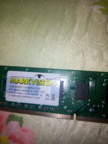 Memória DDR3 2 GB Markvision.