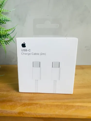 Cabo USB-C 60W PD 2 Metros | iPhone 15 16 17 e MacBook | Entrega Imediata
