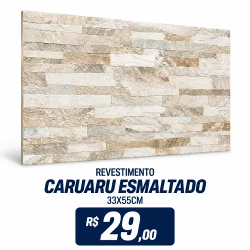 Revestimento Caruaru Esmaltado 33x55cm - Beleza e Qualidade