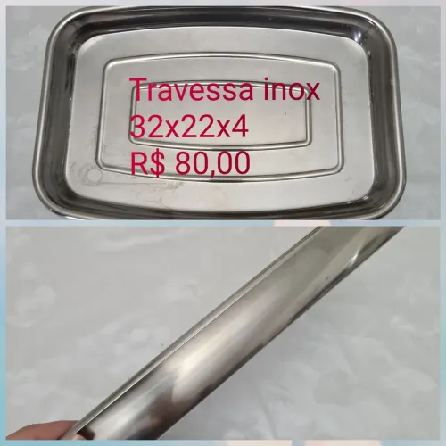 Vende-se Travessa inox
