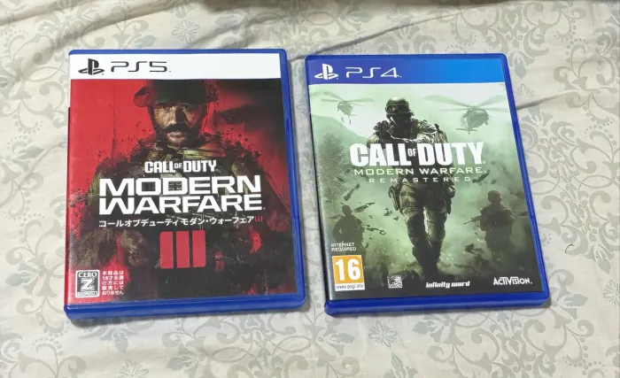 Call of duty modern warfare 3 e Call of duty modern warfare remastered