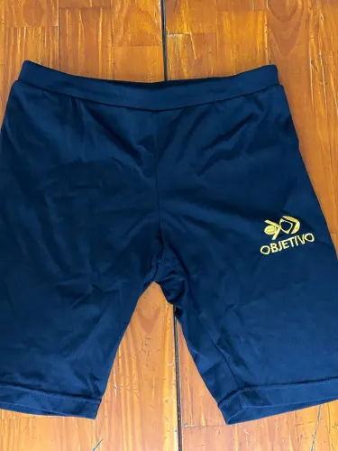 Bermuda helanca colégio objetivo 