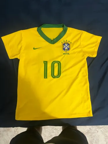Camisa Brasil feminina Baby look