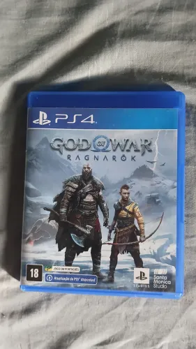 God of War Ragnarok PS4 Midia física 