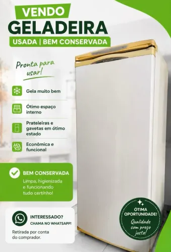 Geladeira usada