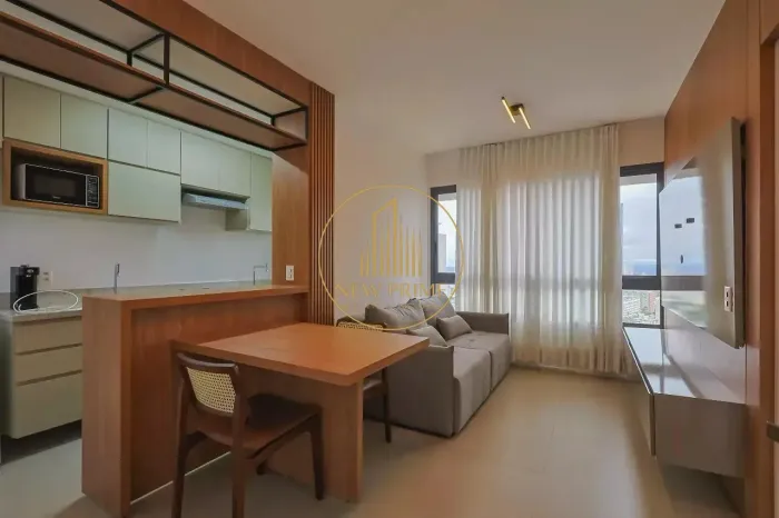 Apartamento para aluguel, 1 quarto, 1 suíte, 1 vaga, Vila da Serra - Nova Lima/MG