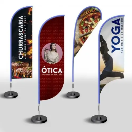 Wind Banner | BigFlag Mini Ultra KIT Completo | com Arte Grátis!