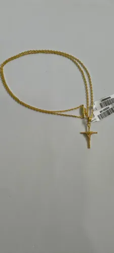 Cordão banhado ouro 18K 