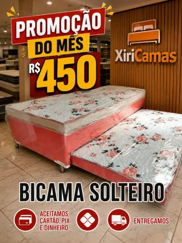 Promoção bi Cama solteiro vgg