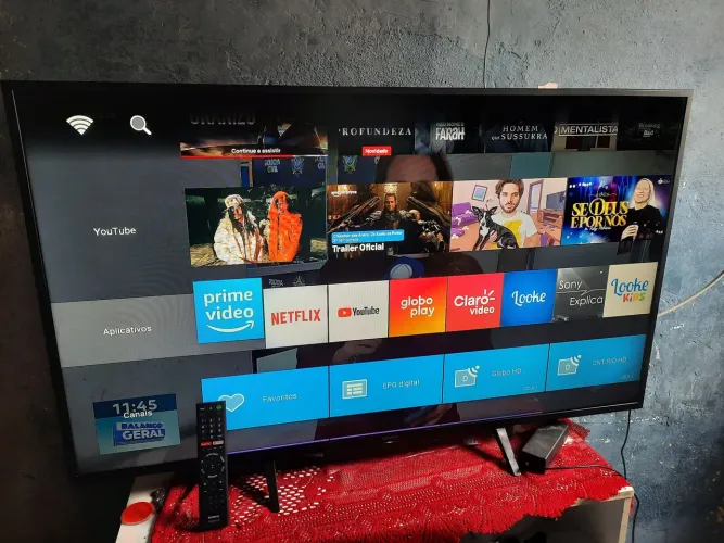 Smart tv sony 50p leia o anúncio