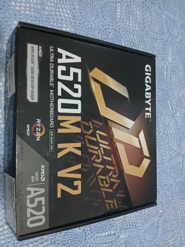 Placa mãe a520m k v2 gigabyte