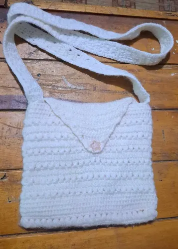Bolsa em crochê