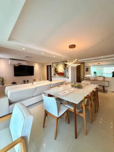 apartamento 3 suites mobiliado com 3 garagens no eldorado ed invent max