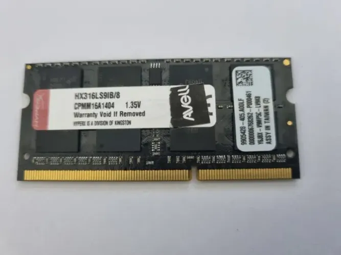 Memória RAM Notebook HyperX Impact 8GB DDR3L 1600MHz (PC3L-12800S)
