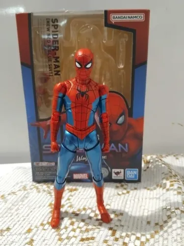 Spider-Man final swing suit shf (LEIA A DESCRIÇÃO)
