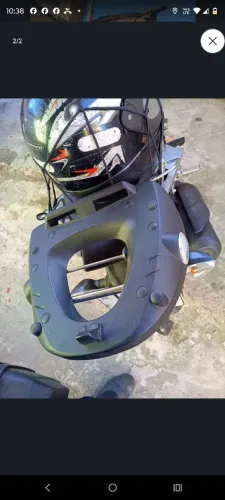 Medalhão givi +baú givi