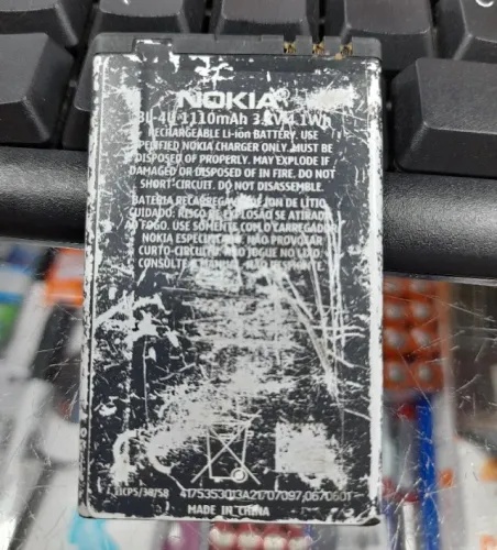 Bateria Nokia BL-4U original usada com 3 meses de garantia