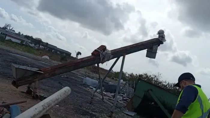 Rosca Transportadora de Flake