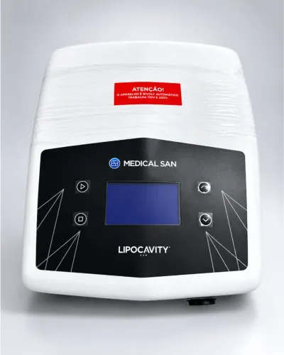 Lipocavity New Smart - Ultracavitação + Ondas de Choque | Medical San | NOVO