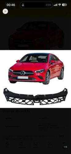 Grade Suporte Parachoque Dianteiro Mercedes Cla250 2022 2023