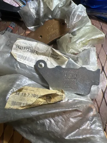 Pastilhas de freio originais BMW GS800 brembo