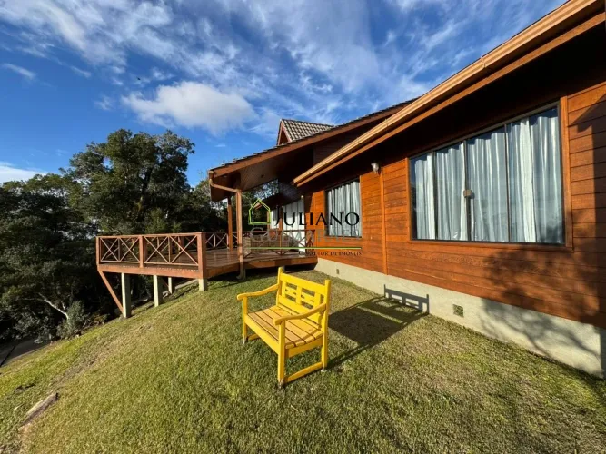 CASA toda MOBILIADA, COM VISTA ESPETACULAR, Á VENDA em condomínio - RANCHO QUEIMADO SC