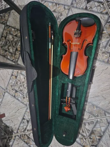VIOLINO MICHAEL VNM11 + CASE E ACESSÓRIOS EXCELENTE PARA INICIAÇÃO