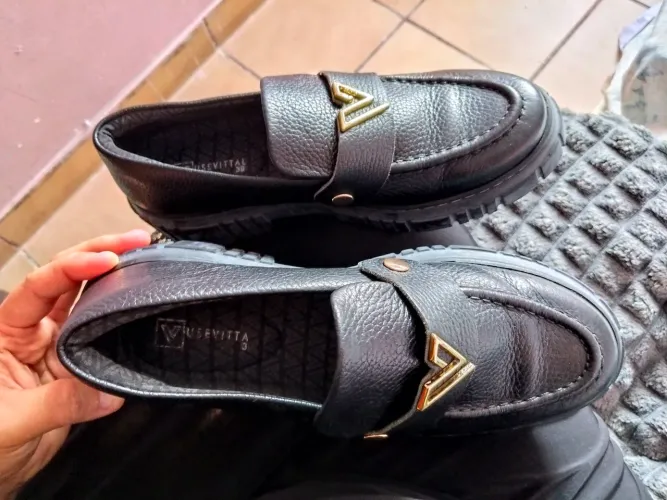 Mocassin de couro Vittal