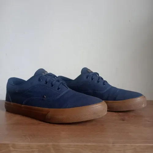 Tênis masculino lona - 45 - randall original azul marinho