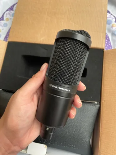 Audio-Technica AT2020 + Interface TEYUN Q-24 | Kit para Podcast e Home Studio