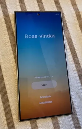 Galaxy S24 Ultra 1TB Violeta - como novo, caixa + NF + 3 capinhas