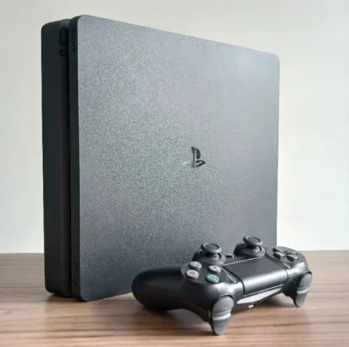 Vendo ou Troco PS4 Slim 1TB Impecável