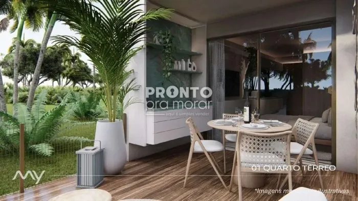 Apartamento com 1 quarto em Muro Alto