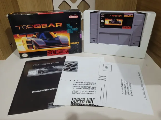 Top gear snes super nintendo