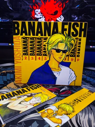 Box Banana Fish + Cartões Postais