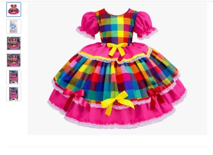 Vestido de quadrilha