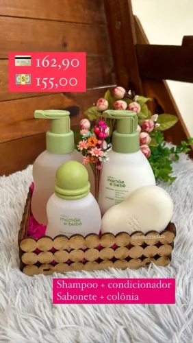 KIT Para presentear MAMÃE E BEBÊ 