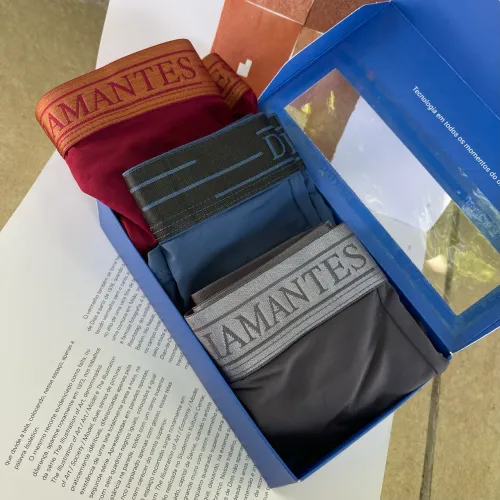     Kit com 3 Cuecas Diamantes Premium | Excelente Acabamento