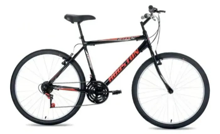 Bicicleta Foxer Hammer Aro 26 21 Marchas Freios V-Brake Houston