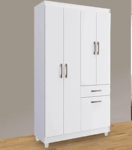 Guarda Roupa Capri Solteiro 5 Portas 1 Gaveta