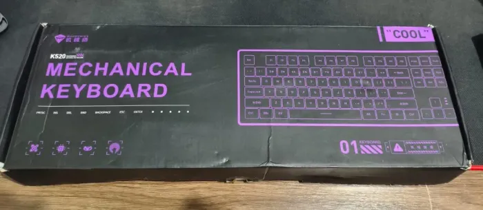 Teclado Gamer Machenike K520 Switch Browm