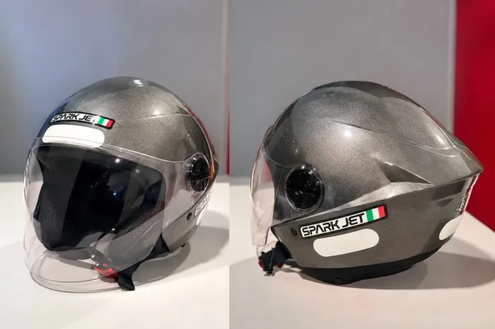 Capacete Spark Jet EBF - praticamente novo