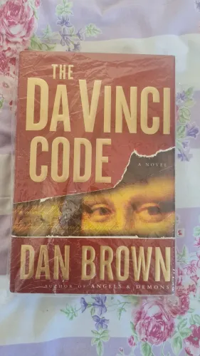 Livro O Código da Vinci - Dan Brown -Capa Dura-Versão em Inglês- Da Vinci Code - Hardcover