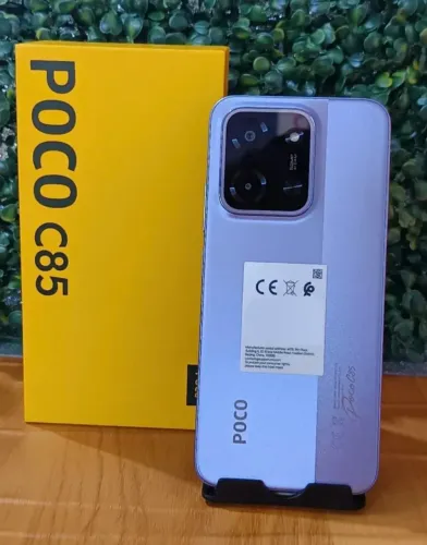 Poco C85 Roxo - Celular Novo - 128/6Ram