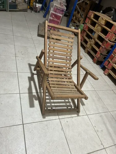 espreguiçadeira madeira maciça