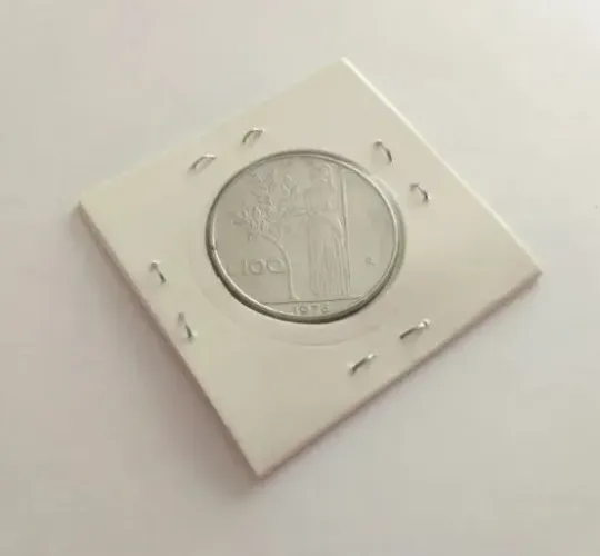 MOEDA DA ITÁLIA, 100 LIRAS, ANO 1978, SOBERBA.