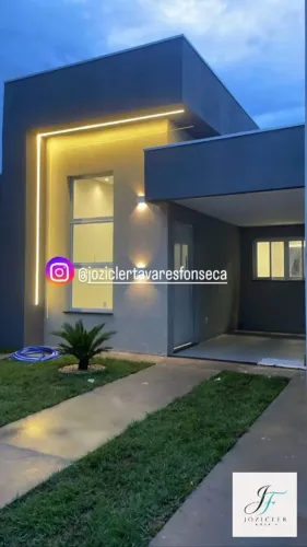 Casa Térrea, Nova com Piscina e Área Gourmet em Cophema