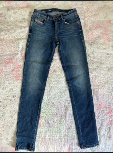 Calça jeans feminina diesel original skinny tamanho 38 usada 