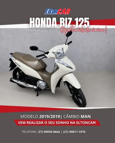 Honda Biz 125 2019 super nova!!!